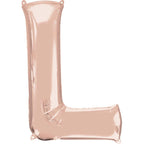 SS LETTER L - Helium Filled
