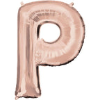 SS LETTER P - Helium Filled