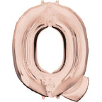 SS LETTER Q - Helium Filled