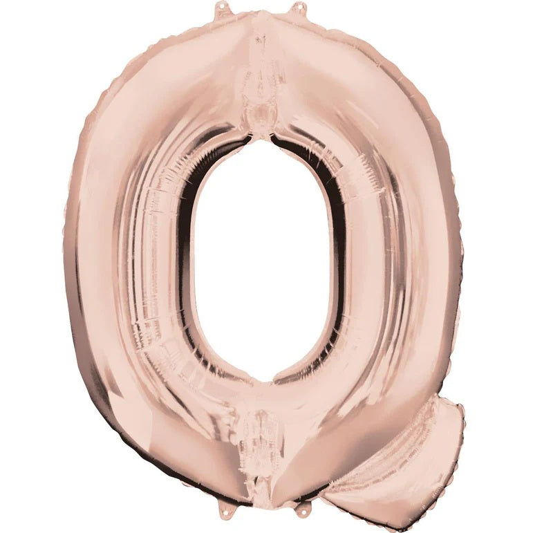 SS LETTER Q - Helium Filled