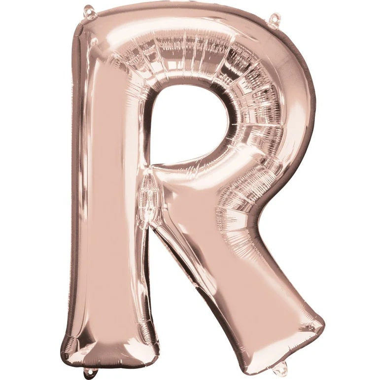 SS LETTER R - Helium Filled