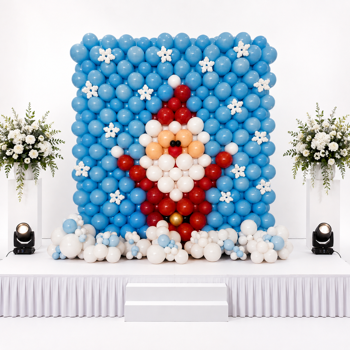 Santa Balloon Wall / MURAL Photo-Off &nbsp;- 1DAY NOTICE - Not Possible For Delivery