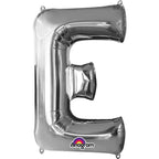 SS LETTER E - Helium Filled