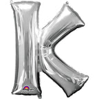 SS LETTER K - Helium Filled