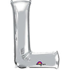 SS LETTER L - Helium Filled