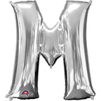 SS LETTER M - Helium Filled