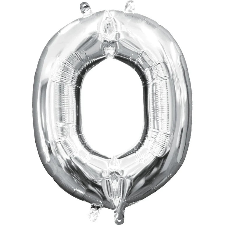 SS LETTER O - Helium Filled