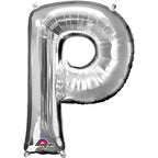SS LETTER P - Helium Filled