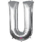 SS LETTER U - Helium Filled