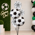 Soccer Party Balloon Bouquet