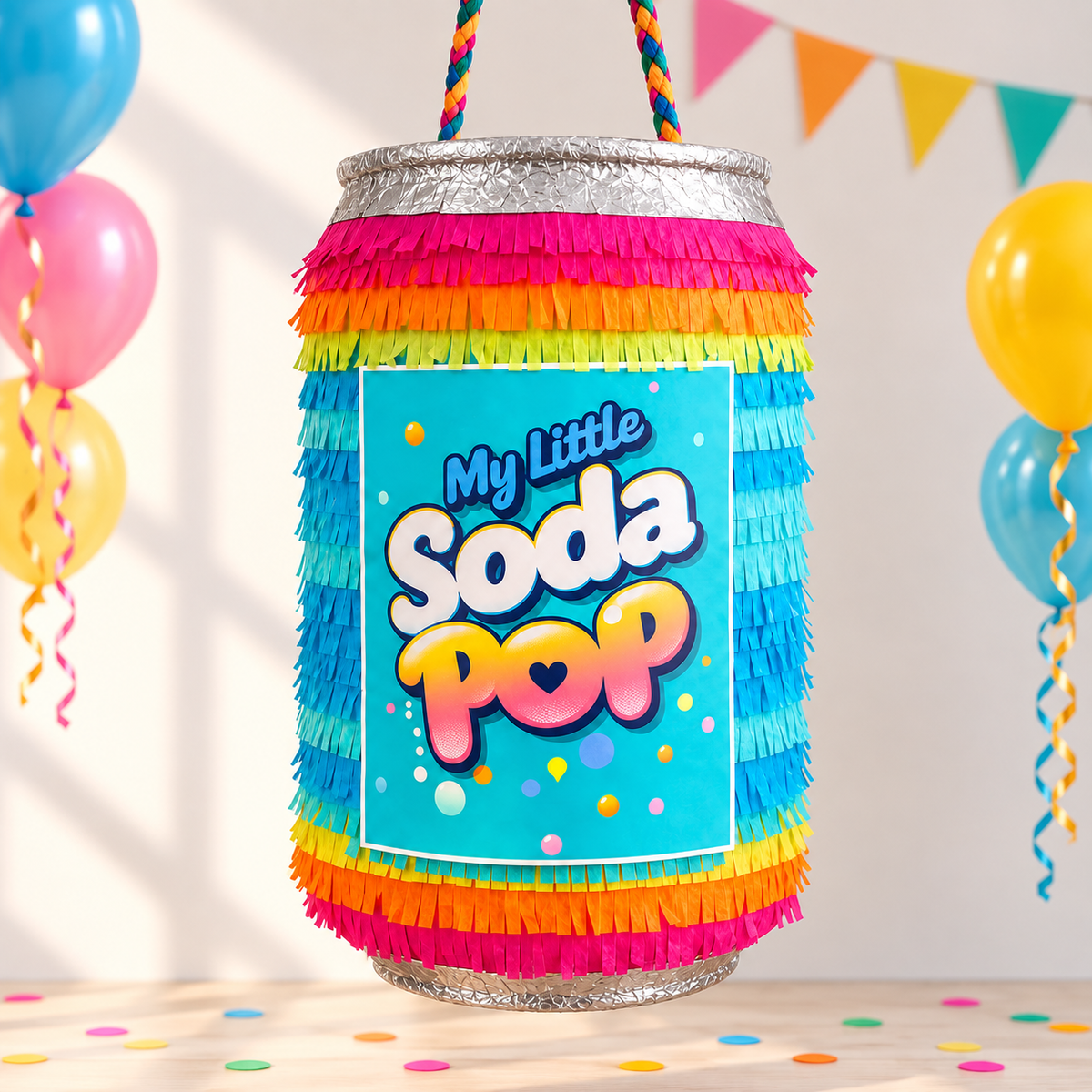 SODA POP PIÑATA PRE-ORDER | 3 Days Production | FREE Stick Included!