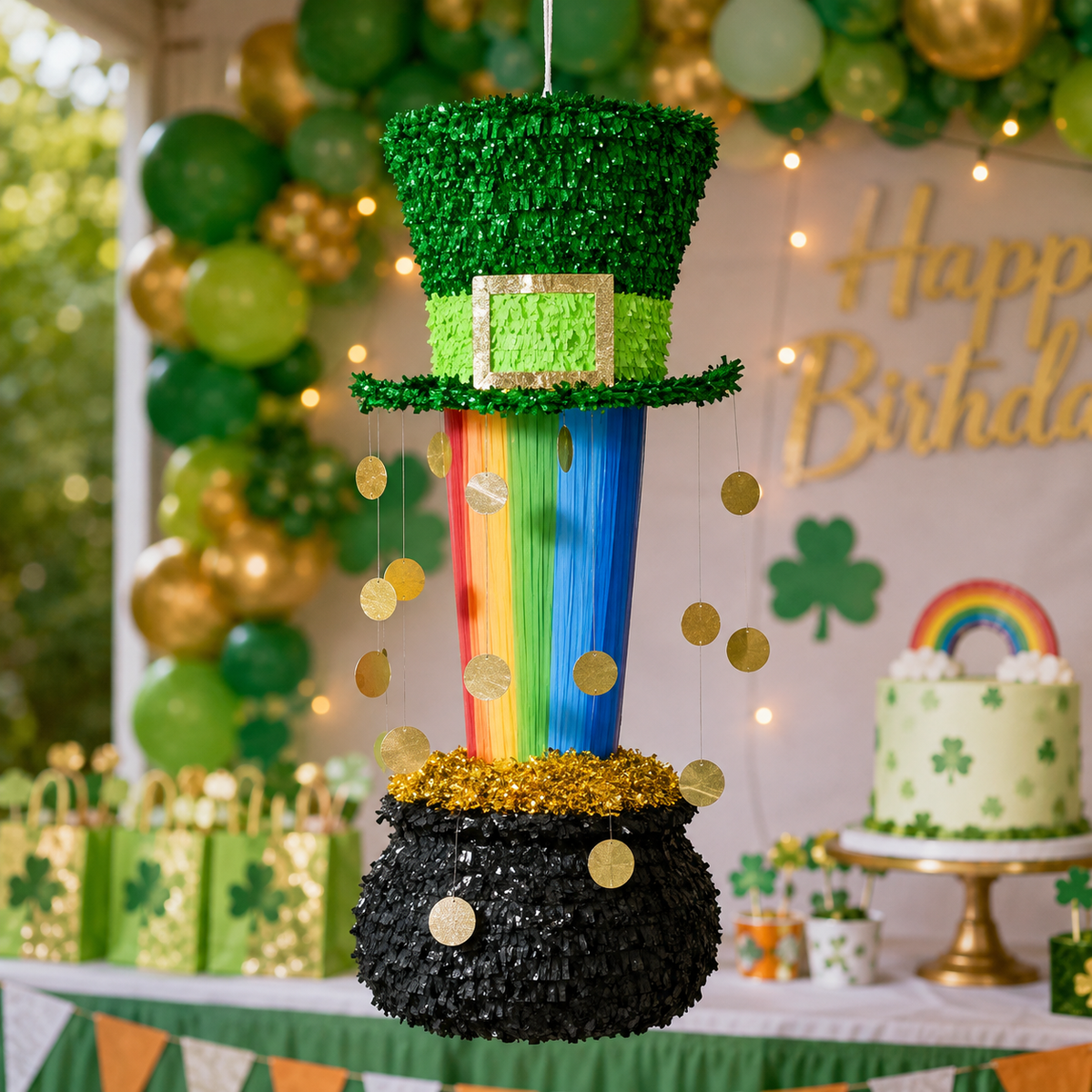 ST. PATRICKS DAY PIÑATA PRE-ORDER | 3 Days Production | FREE Stick Included!