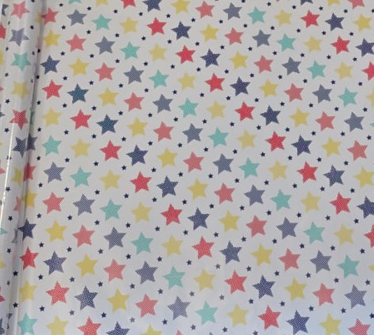 Stars Around Gift Wrapper - per Roll