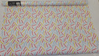 Stripe Confetti Gift Wrapper - per Roll