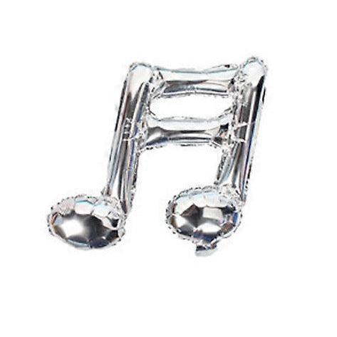 MINISHAPE MUSICAL NOTE FOIL BALLOONS - AIR-Filled (non flying)