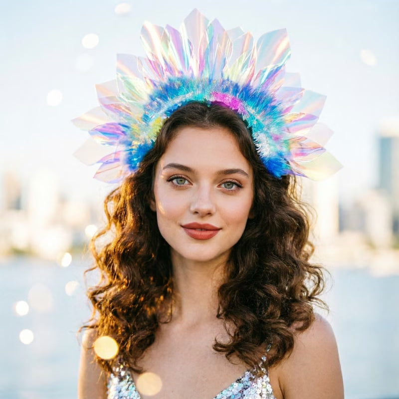 LED Glow Crown Headband