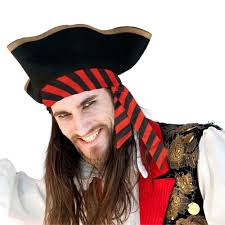 Pirate Hat Red Bandana