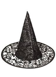 WITCH Hat Black Lace